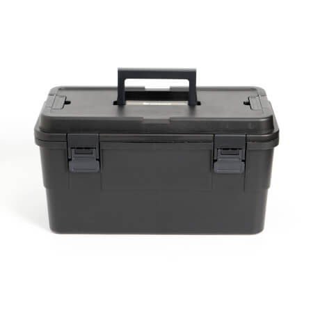 กล่องอเนกประสงค์พร้อมถาดใส่ของ ICEBASE รุ่น XC-003BK (SOLO) ขนาด 15 ลิตร สีดำ_1
