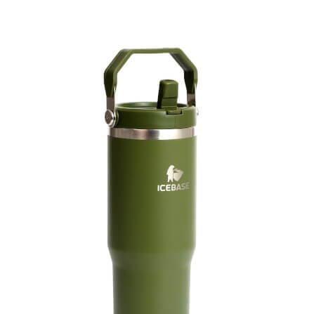 แก้วเก็บความเย็น ICEBASE รุ่น VL-518GN (FLIPZ) ขนาด 900 ML สีเขียว_2