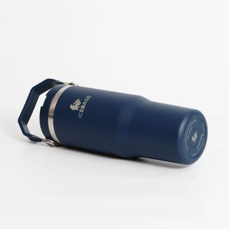 แก้วเก็บความเย็น ICEBASE รุ่น VL-518NV (FLIPZ) ขนาด 900 ML สีกรม_2
