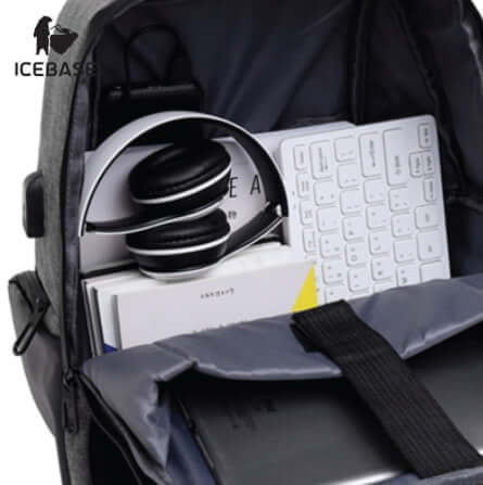 กระเป๋าเป้ ICEBASE รุ่น BK-911BK ความจุ 23 ลิตร สีดำ_4