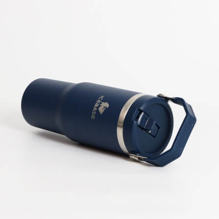 แก้วเก็บความเย็น ICEBASE รุ่น VL-518NV (FLIPZ) ขนาด 900 ML สีกรม_4