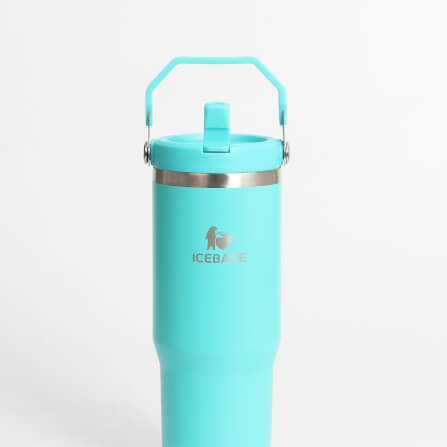 แก้วเก็บความเย็น ICEBASE รุ่น VL-518BL (FLIPZ) ขนาด 900 ML สีฟ้า_5