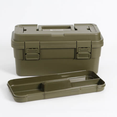 กล่องอเนกประสงค์พร้อมถาดใส่ของ ICEBASE รุ่น XC-002GN (DINO) ขนาด 6.5 ลิตร สีเขียว_5