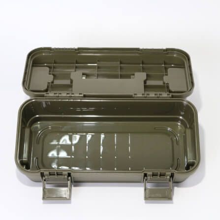 กล่องอเนกประสงค์พร้อมถาดใส่ของ ICEBASE รุ่น XC-001GN (MONO) ขนาด 4 ลิตร สีเขียว_6