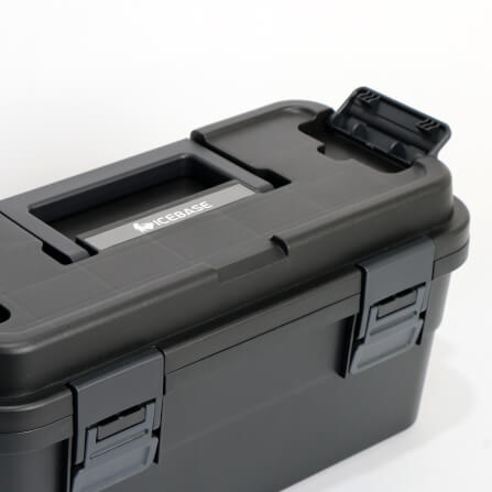 กล่องอเนกประสงค์พร้อมถาดใส่ของ ICEBASE รุ่น XC-002BK (DINO) ขนาด 6.5 ลิตร สีดำ_6