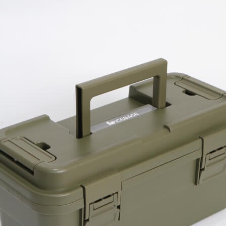 กล่องอเนกประสงค์พร้อมถาดใส่ของ ICEBASE รุ่น XC-002GN (DINO) ขนาด 6.5 ลิตร สีเขียว_7