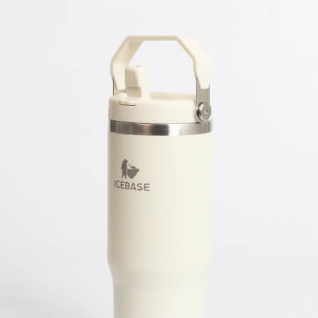 แก้วเก็บความเย็น ICEBASE รุ่น VL-518BE (FLIPZ) ขนาด 900 ML สีเบจ_8