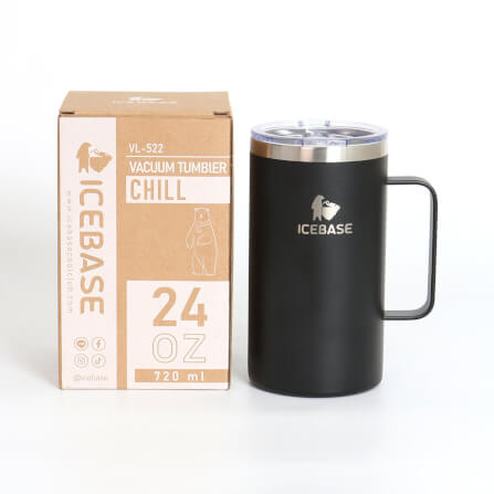 แก้วเก็บความเย็น ICEBASE รุ่น VL-522BK (CHILL) ขนาด 720 ML สีดำ_8