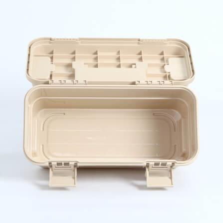 กล่องอเนกประสงค์พร้อมถาดใส่ของ ICEBASE รุ่น XC-002BE (DINO) ขนาด 6.5 ลิตร สีเบจ_8