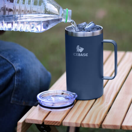 แก้วเก็บความเย็น ICEBASE รุ่น VL-522NV (CHILL) ขนาด 720 ML สีกรม_9
