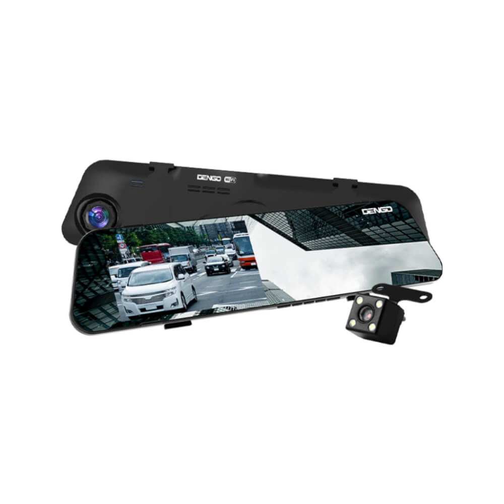 กล้องติดรถยนต์ DENGO MIRROR TOUCH WIFI