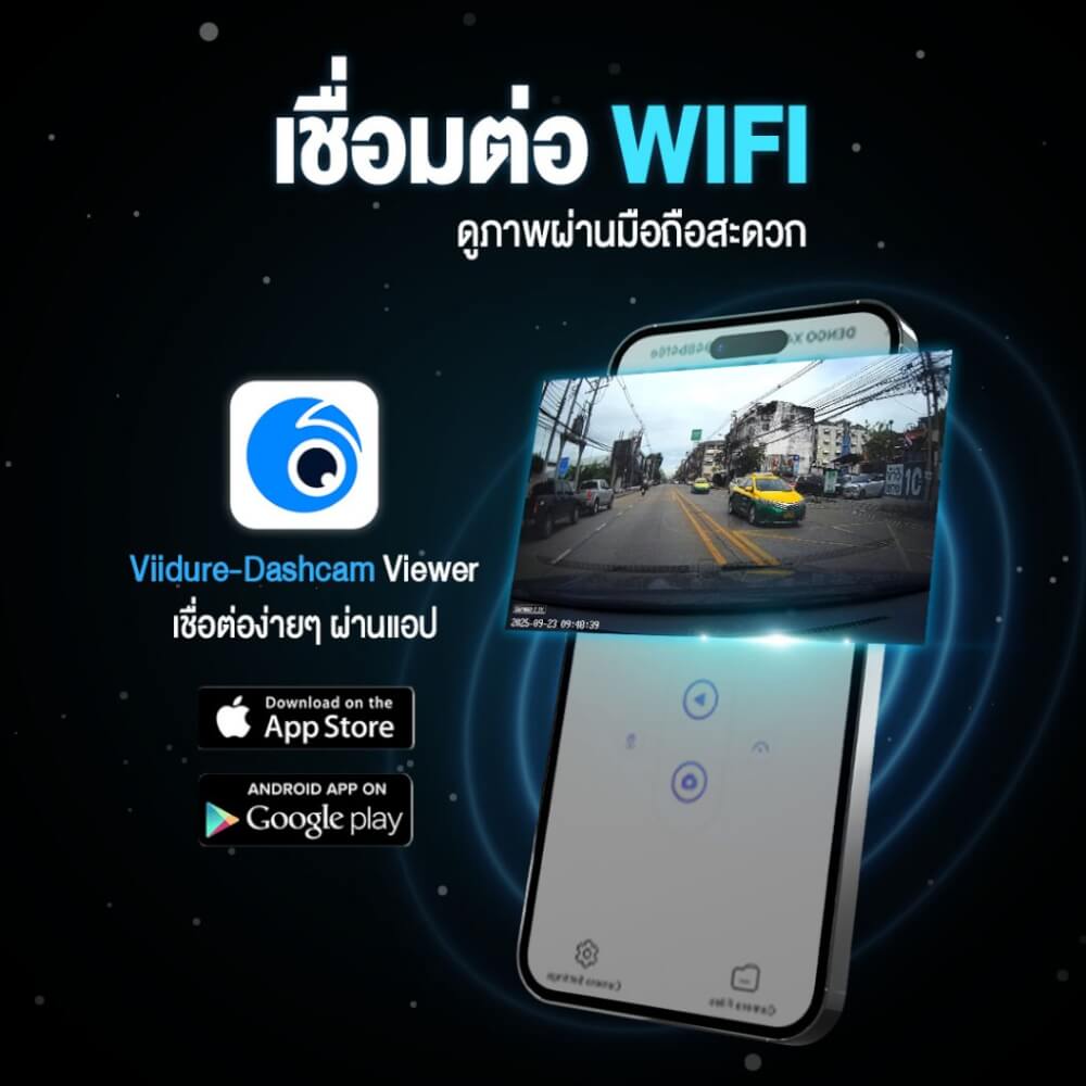 กล้องติดรถยนต์ DENGO H1 PRO