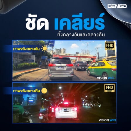 กล้องติดรถยนต์ DENGO VISION WIFI_2