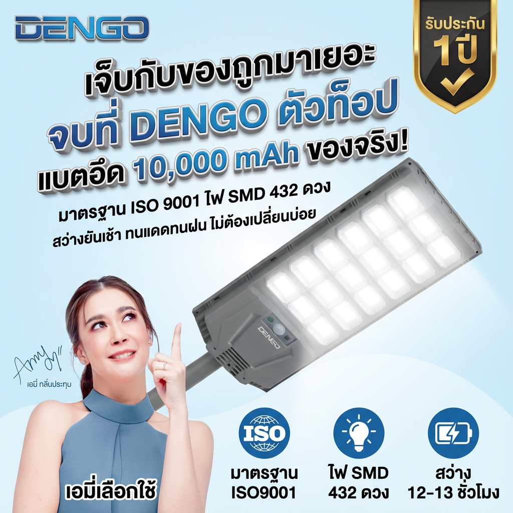 ไฟถนน SOLAR DENGO MEGA STREET LIGHT_3