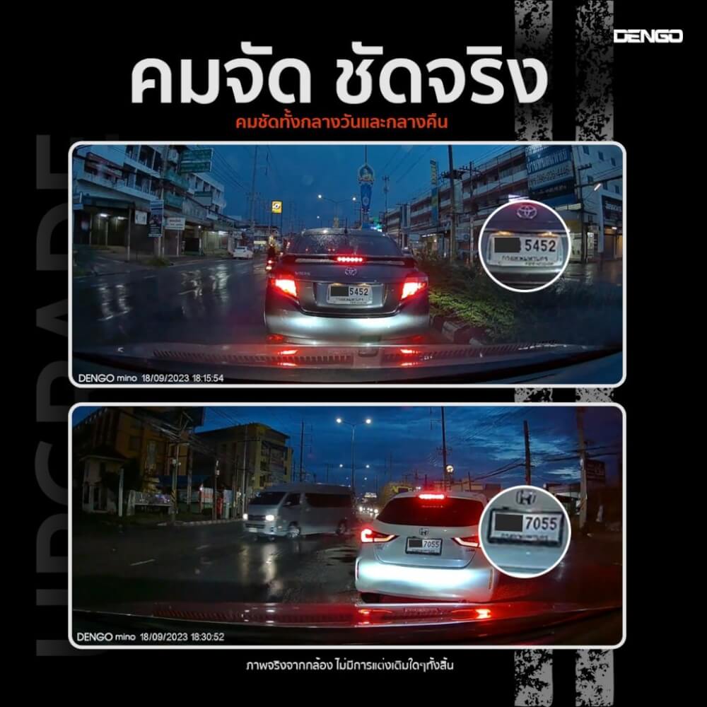 กล้องติดรถยนต์ Dengo Mino Pro 