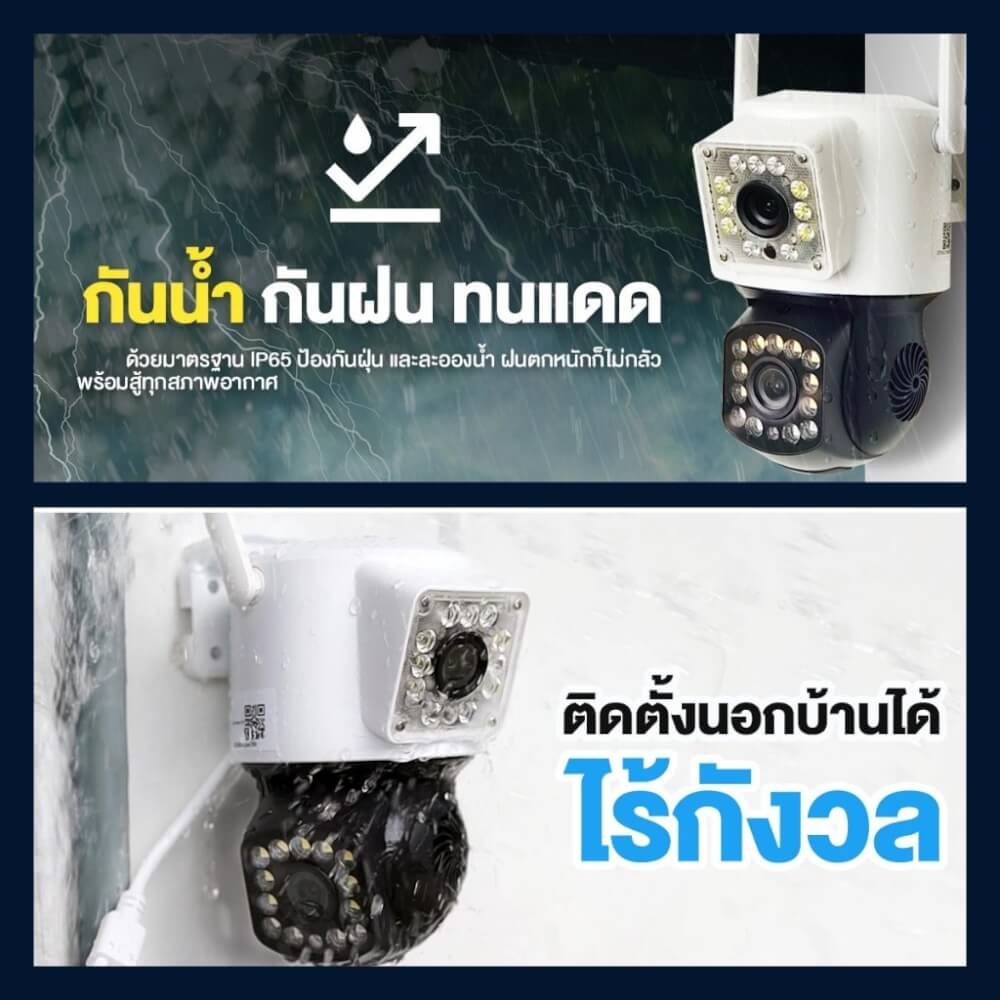 กล้องวงจรปิด Dengo IP Twin