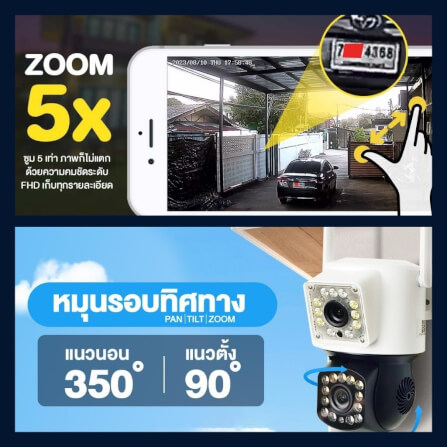 กล้องวงจรปิด Dengo IP Twin_4