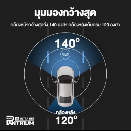 กล้องติดรถยนต์ Dengo Pantrium _7
