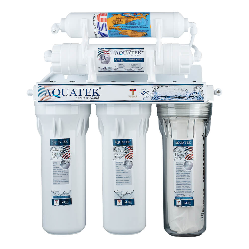 เครื่องกรองน้ำดื่ม 5 ขั้นตอน AQUATEK  รุ่น AQ5UF ระบบ ULTRA FILTRATION (UF)_0