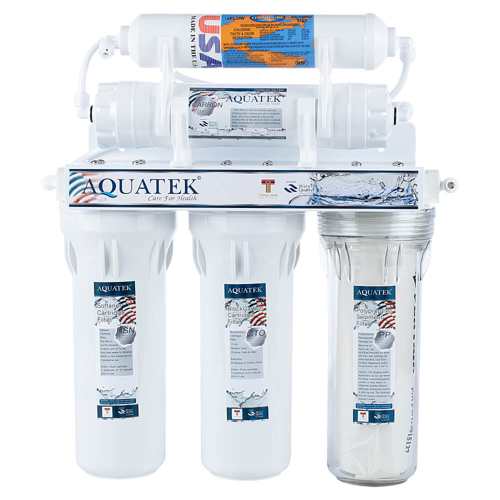 เครื่องกรองน้ำดื่ม 5 ขั้นตอน AQUATEK รุ่น AQ501_1
