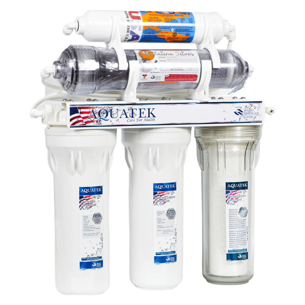 เครื่องกรองน้ำดื่ม  5 ขั้นตอน AQUATEK ระบบ ALKALINE FILTER รุ่น AQ5ALKA_1