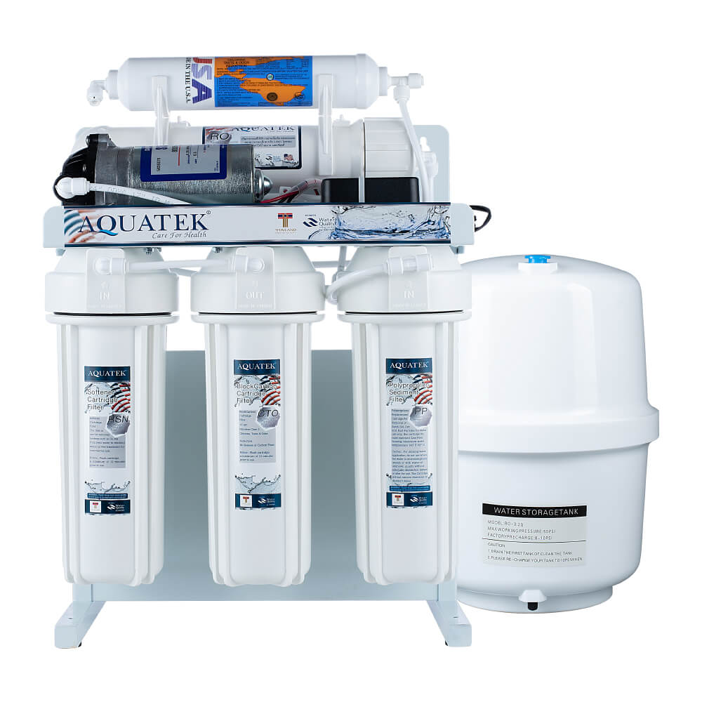 เครื่องกรองน้ำดื่ม RO AQUATEK ระบบ REVERSE OSMOSIS (RO) 85GPD MODEL : AQRO5_1