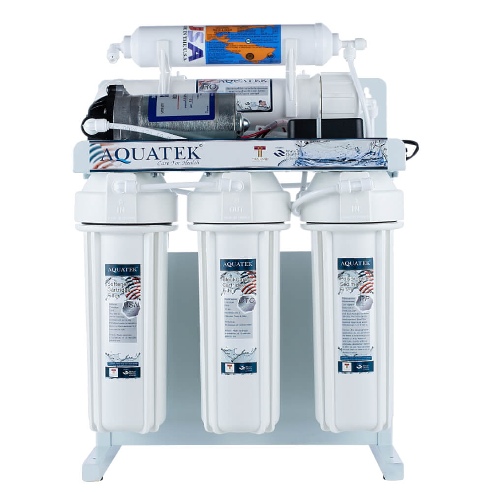 เครื่องกรองน้ำดื่ม RO AQUATEK ระบบ REVERSE OSMOSIS (RO) 85GPD MODEL : AQRO5_2