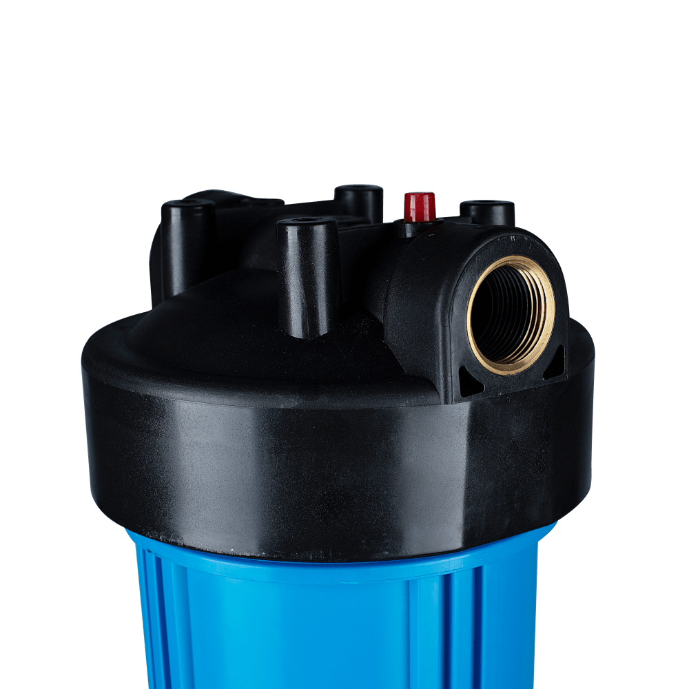 เครื่องกรองน้ำใช้ 1 ขั้นตอน WATERWAY BIG BLUE 20 นิ้ว เกลียวทองเหลือง กระบอกฟ้า รุ่น WTBB-PPBB2 (พร้อมไส้กรองน้ำ PP BIG BLUE ขนาด 20นิ้ว)_4