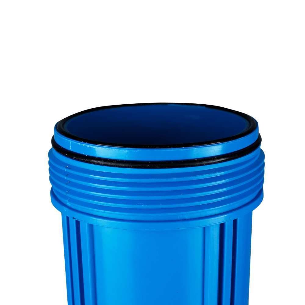 เครื่องกรองน้ำใช้ 1 ขั้นตอน WATERWAY BIG BLUE 20 นิ้ว เกลียวทองเหลือง กระบอกฟ้า รุ่น WTBB-PPBB2 (พร้อมไส้กรองน้ำ PP BIG BLUE ขนาด 20นิ้ว)_5