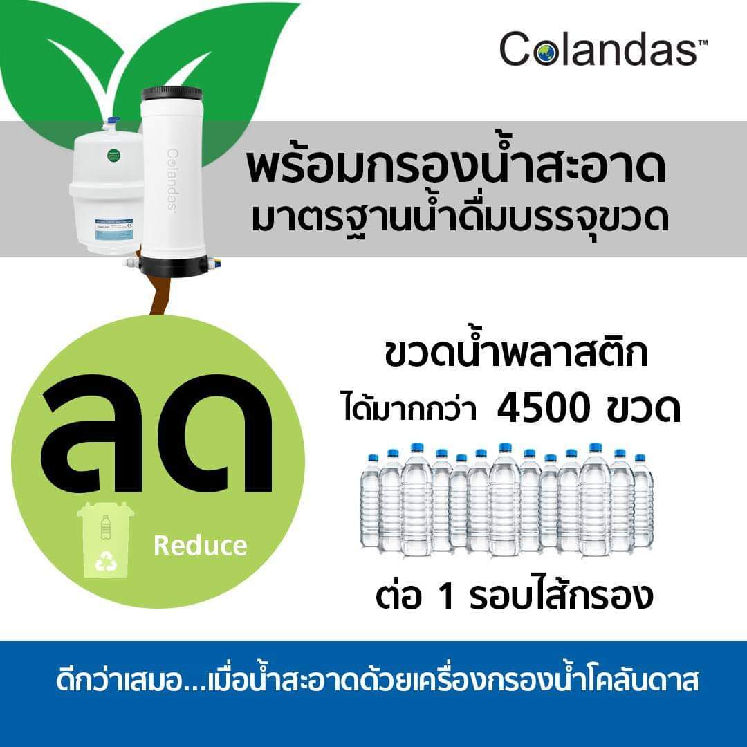 เครื่องกรองน้ำดื่ม COLANDAS รุ่น PROMPT 100GPD ระบบ Reverse Osmosis (RO) _5