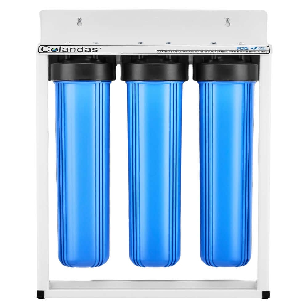 เครื่องกรองน้ำใช้ 3 ขั้นตอน COLANDAS BIG BLUE รุ่น COBB-01 ไม่รวมติดตั้ง