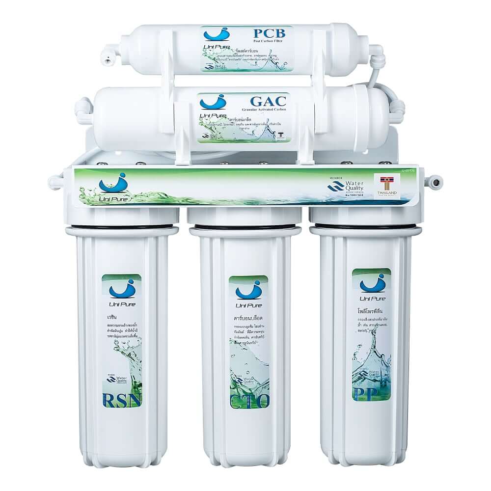 เครื่องกรองน้ำดื่ม UNI PURE รุ่น UG-501 (5 ขั้นตอน) GREEN 
