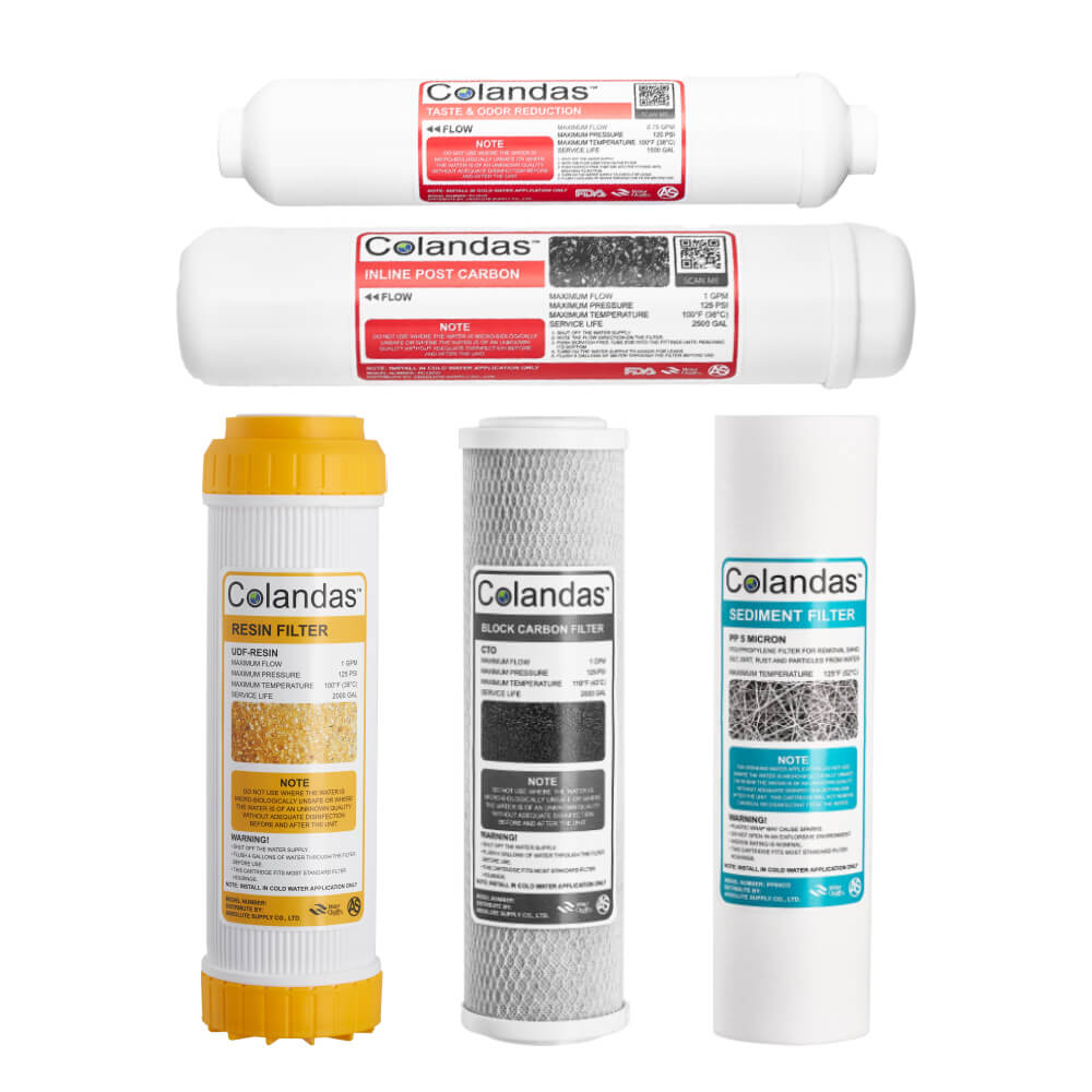 ไส้กรองน้ำ COLANDAS รุ่น FCO5S-RS (5 ขั้นตอน) 