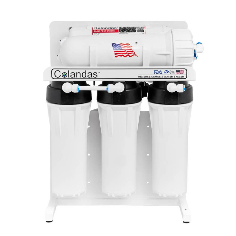 เครื่องกรองน้ำดื่ม COLANDAS รุ่น COR-500G 500GPD ระบบ Reverse Osmosis (RO) ไม่รวมติดตั้ง