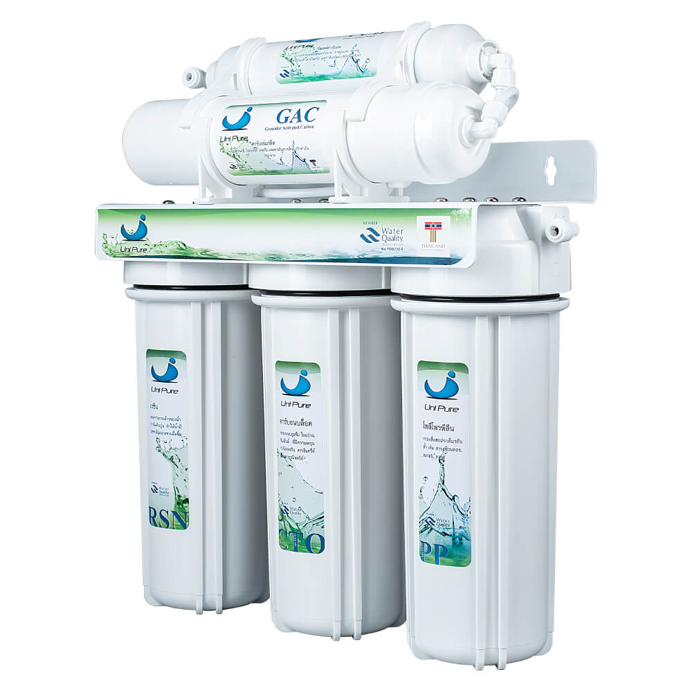 เครื่องกรองน้ำดื่ม UNI PURE รุ่น UG-501 (5 ขั้นตอน) GREEN 