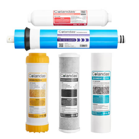 ไส้กรอง Reverse Osmosis ( RO ) 50 GPD COLANDAS รุ่น FCORO-50G 5 ขั้นตอน _0