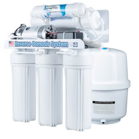 เครื่องกรองน้ำดื่ม 5 ขั้นตอน UNI PURE รุ่น UN-RO75G (ระบบ REVERSE OSMOSIS ( RO ) กำลังผลิต 75GPD)_2