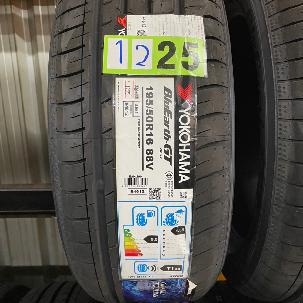 ยางรถยนต์ YOKOHAMA รุ่น BLUEARTH -GT AE51 ขนาด 185/55R16 จำนวน 4 เส้น_4