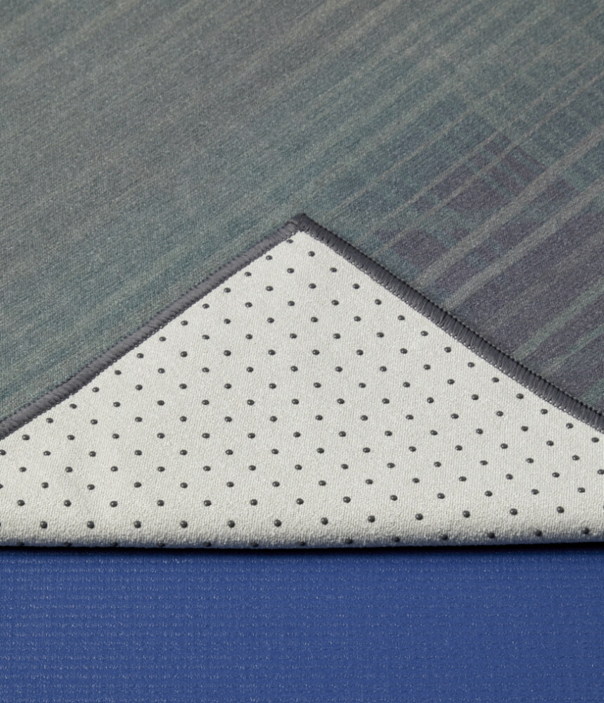 ผ้าปูบนเสื่อโยคะกันลื่น YOGITOES รุ่น YOGA TOWEL V.2.0 สีเทา (71")