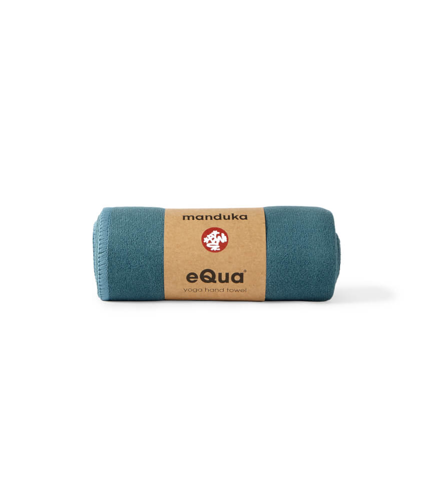 ผ้าปูทับเสื่อโยคะผืนเล็ก MANDUKA รุ่น EQUA&reg; HAND V.2.0 สีเขียว (16")