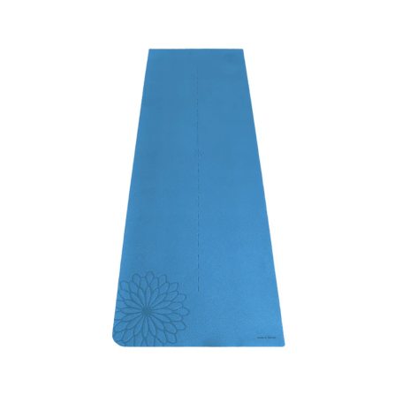 เสื่อโยคะ EASYOGA รุ่น PREMIUM ECO CARE YOGA MAT PLUS V.2 สีเหลือง/ ฟ้า_3