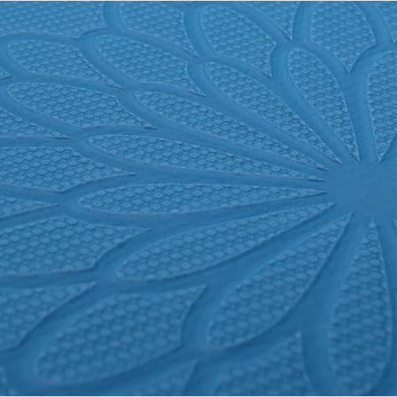 เสื่อโยคะ EASYOGA รุ่น PREMIUM ECO CARE YOGA MAT PLUS V.2 สีเหลือง/ ฟ้า_4