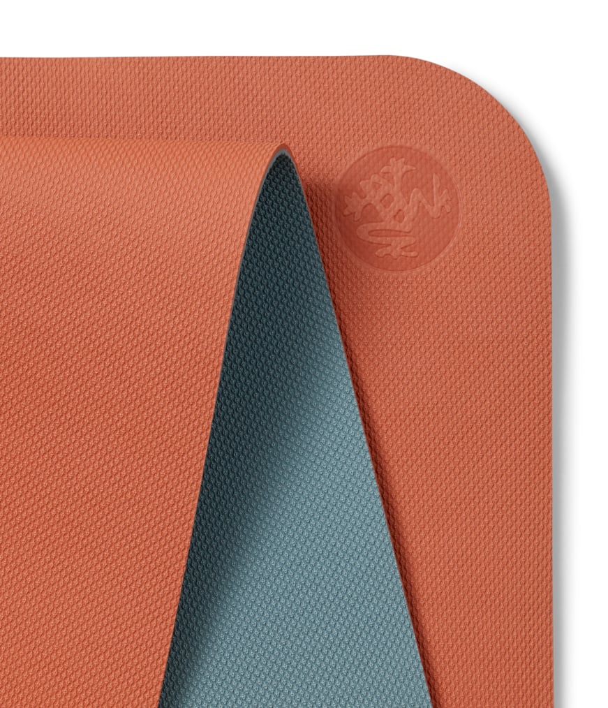 เสื่อโยคะ MANDUKA รุ่น BEGIN 5MM สีส้ม - เทา (68