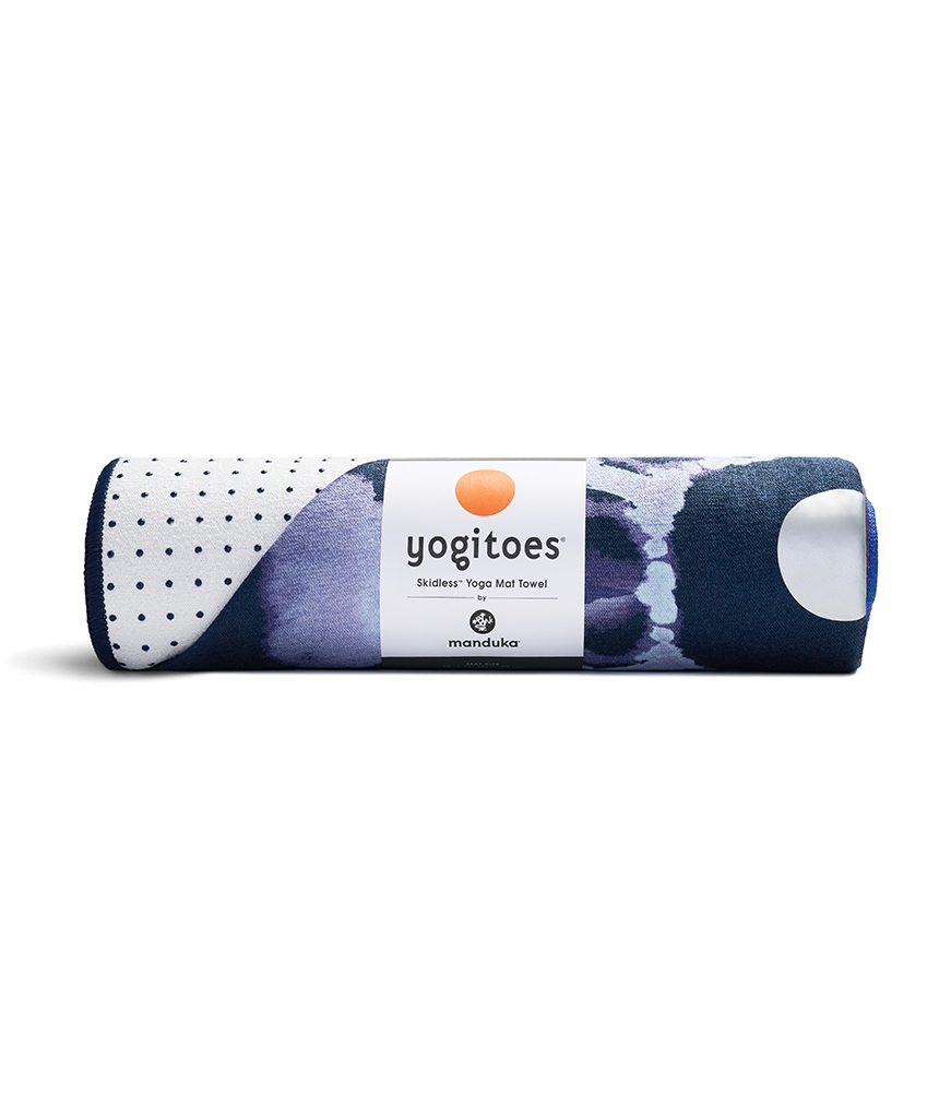 ผ้าปูบนเสื่อโยคะกันลื่น YOGITOES รุ่น YOGA TOWEL V.2.0 สีม่วงลาย (71