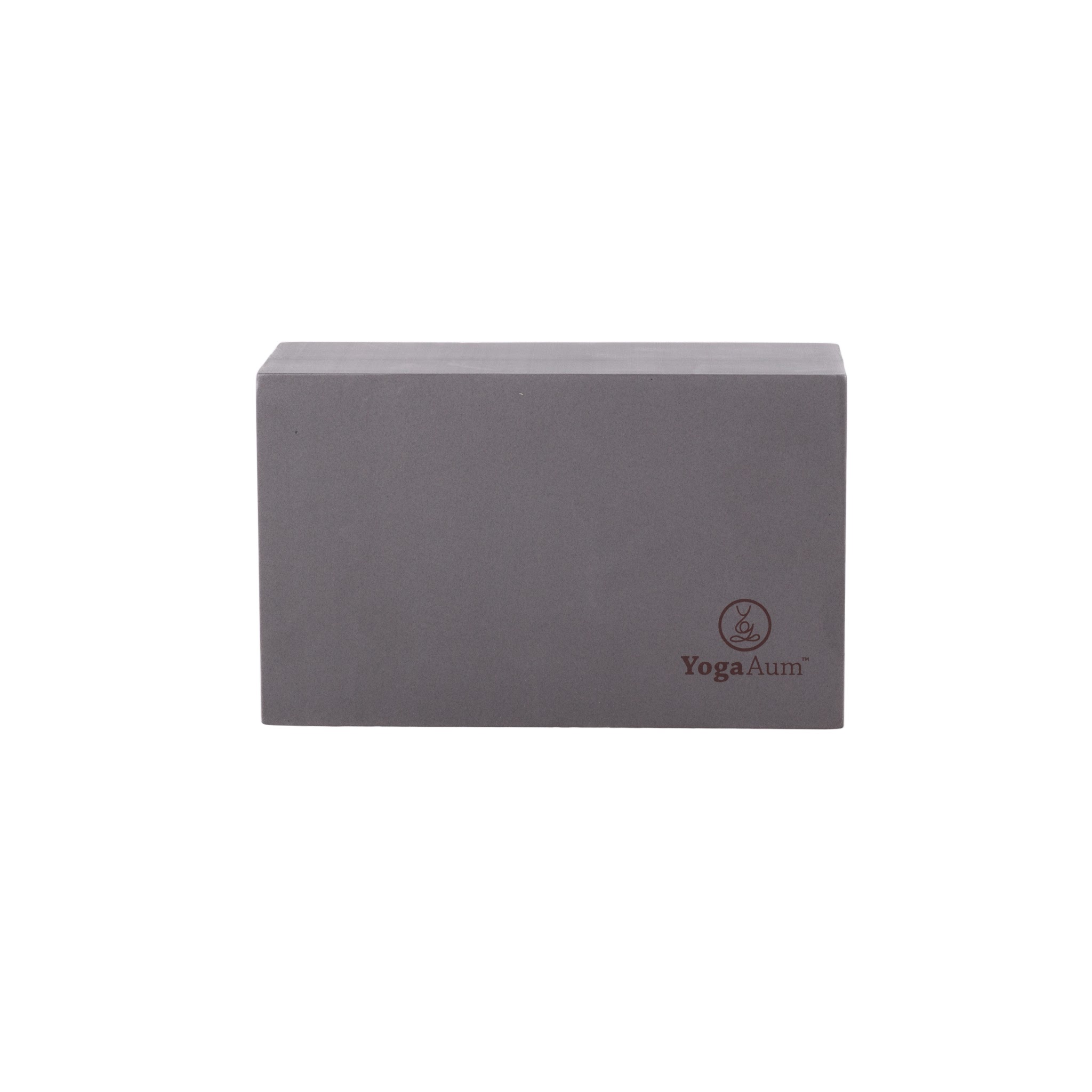บล็อคโยคะ YOGAAUM รุ่น AUMBLOCK สีเทา_1