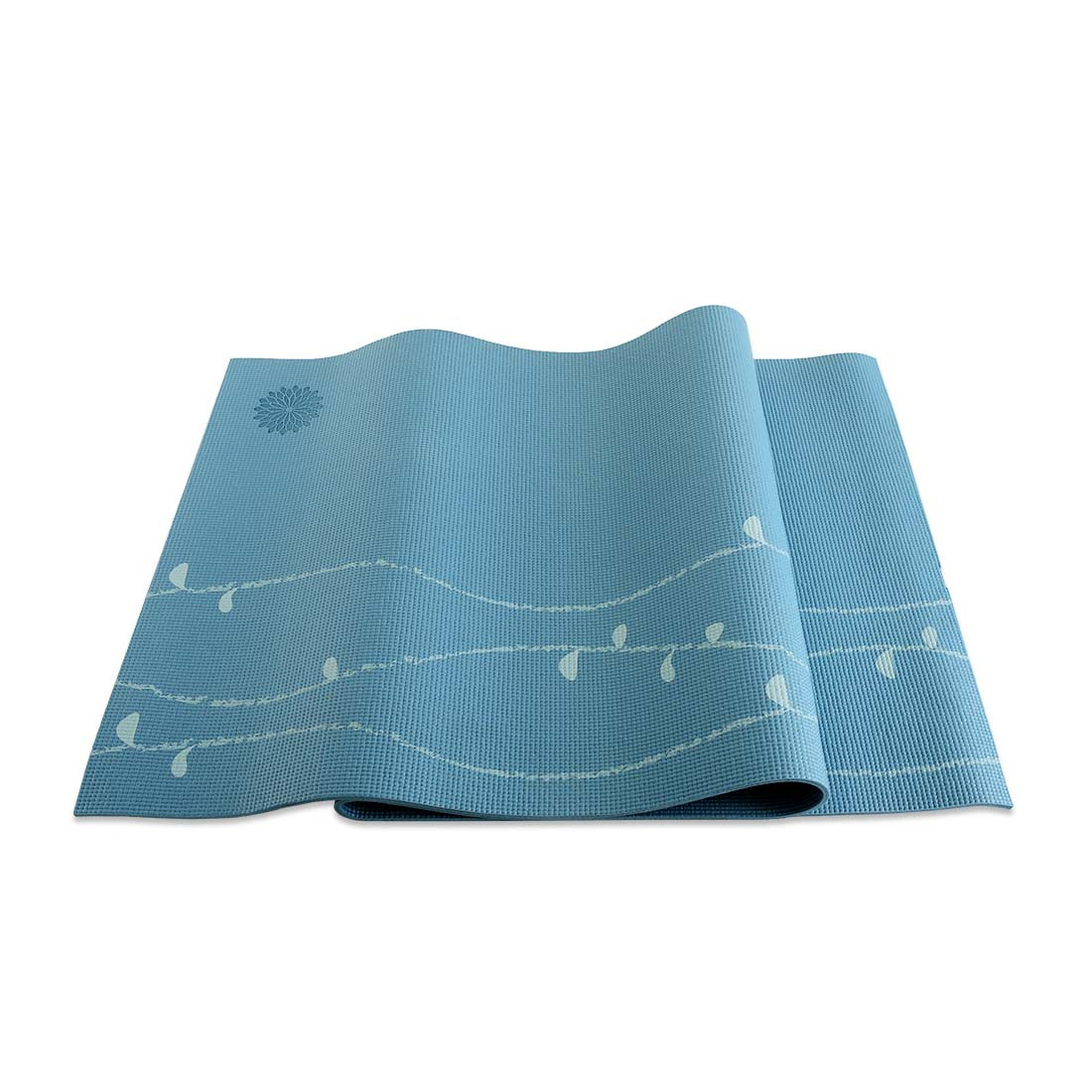 เสื่อโยคะ EASYOA รุ่น PREMIUM NADI VINE สีฟ้า_1