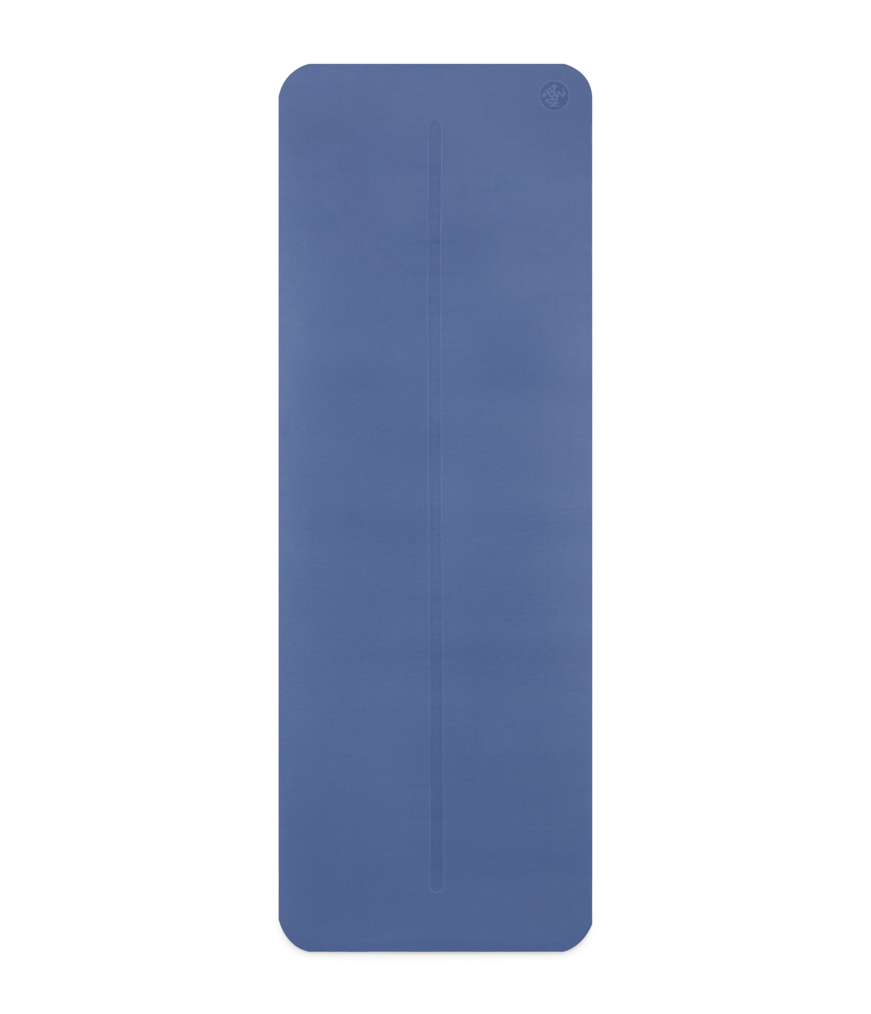 เสื่อโยคะ MANDUKA รุ่น BEGIN 5MM สีน้ำเงิน - ดำ (68