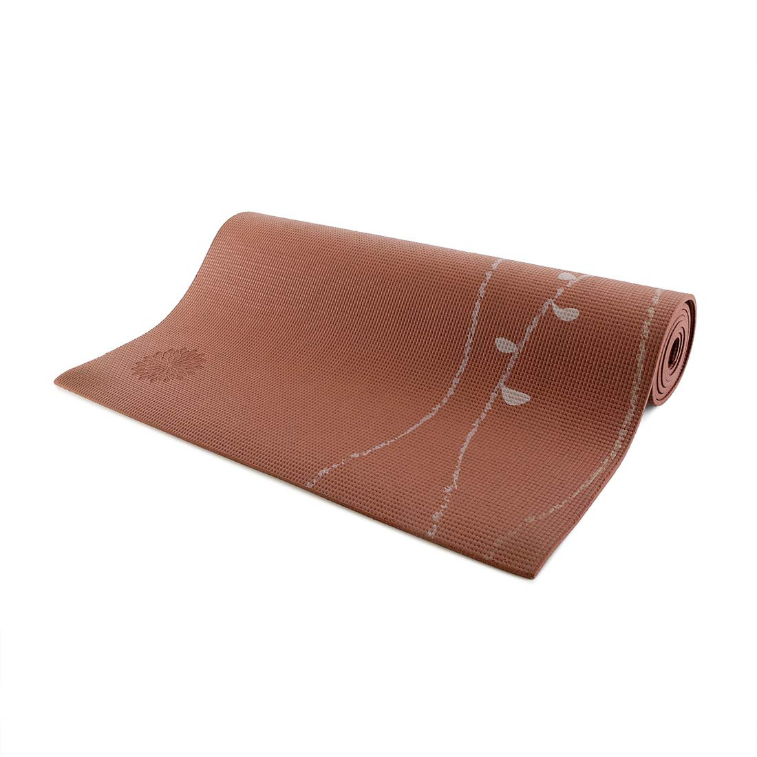 เสื่อโยคะ EASYOA รุ่น PREMIUM NADI VINE สีน้ำตาล_2