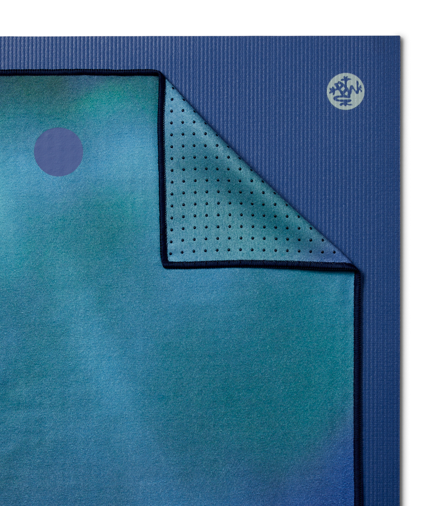 ผ้าปูบนเสื่อโยคะกันลื่น YOGITOES รุ่น YOGA TOWEL V.2.0 สีน้ำเงิน (71