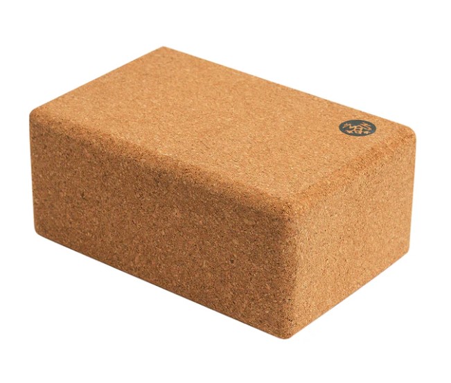 บล็อคโยคะ MANDUKA รุ่น CORK YOGA BLOCK - สีน้ำตาล_3